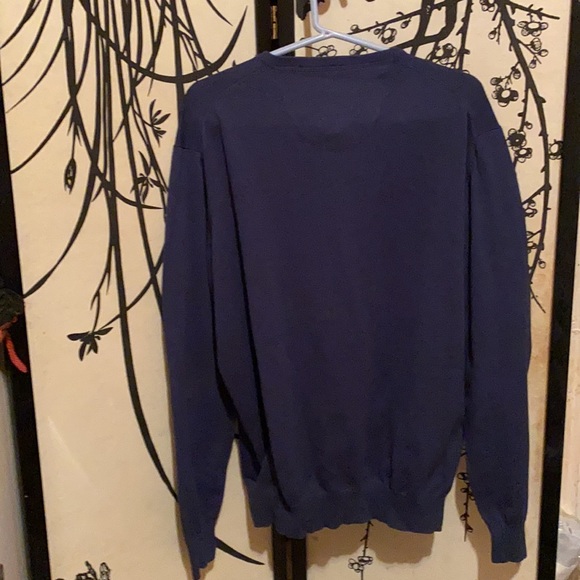 Fynch-Hatton Men’s Knitted Jumper With V-Neck Golf - Picture 16 of 16